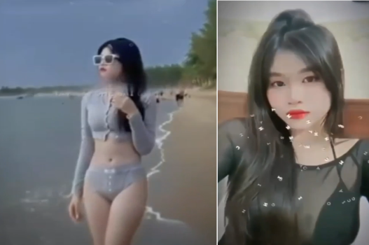 Mỹ Duyên nồng nàn đam mê bên sếp lớn bên bờ biển