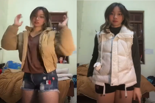 Nữ sinh viên quyến rũ tự tạo khoảnh khắc làm say đắm lòng người khiến bạn không thể rời mắt