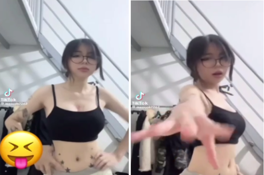 Video sex hay cô nàng xinh đẹp với hình xăm bướm quyến rũ