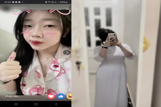 Video nóng bỏng của em nữ sinh Trần Linh sexy điệu đà